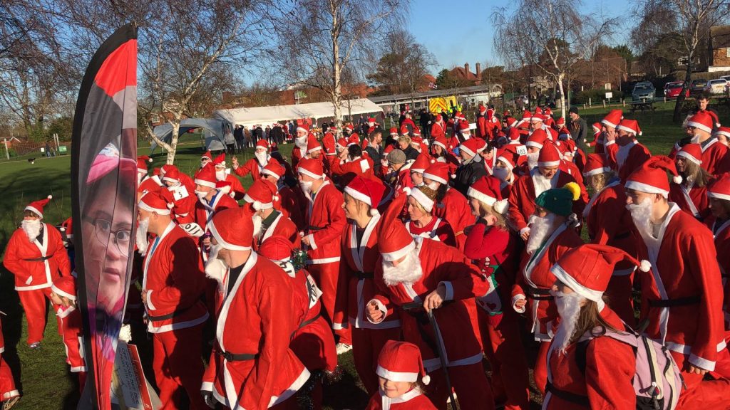 Reach’s first Santa Run a great success