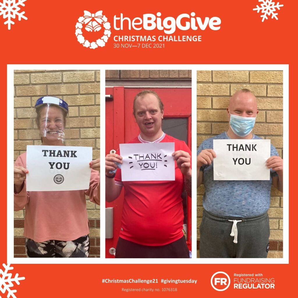 Thank you to our Big Give Christmas Challenge supporters – you did it!