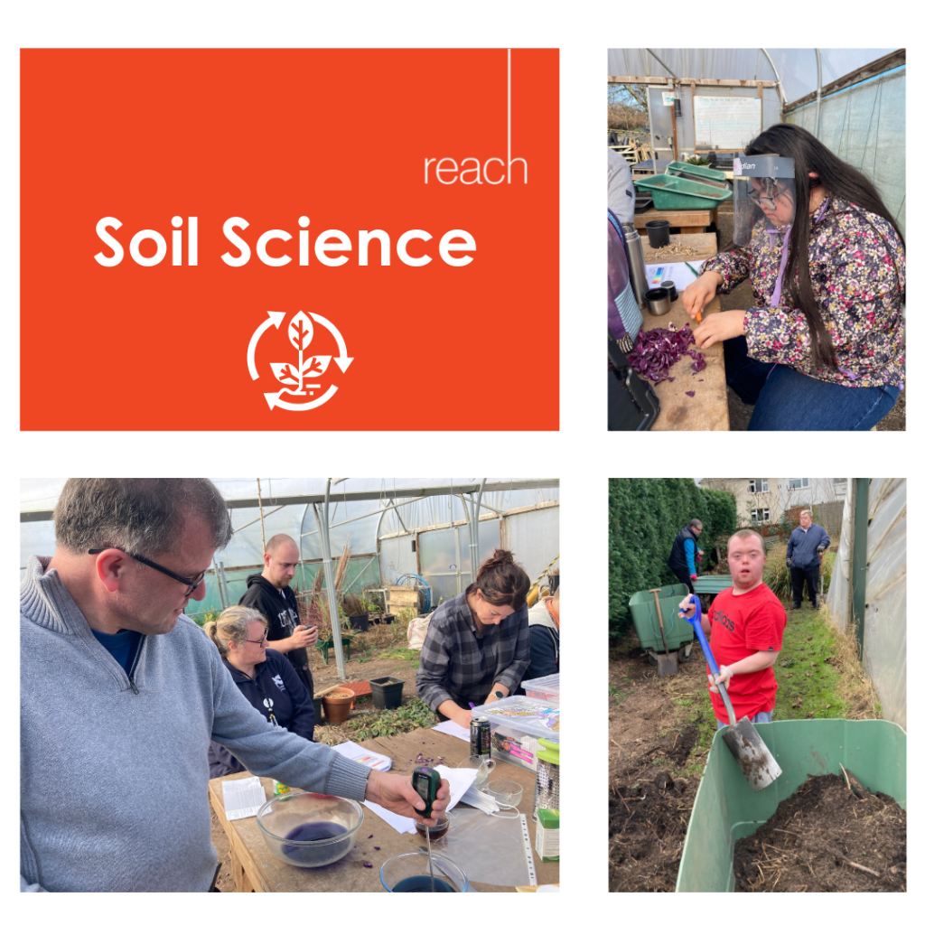 Clients Learn about Soil Science