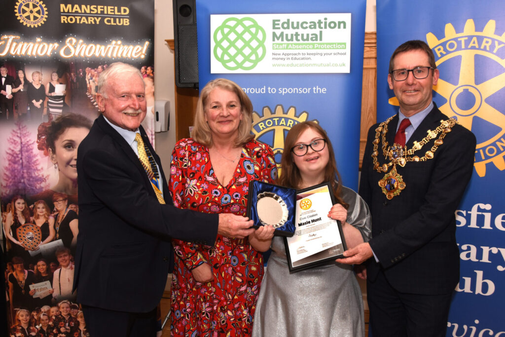 Mansfield Rotary Courage Awards: Celebrating Maisie