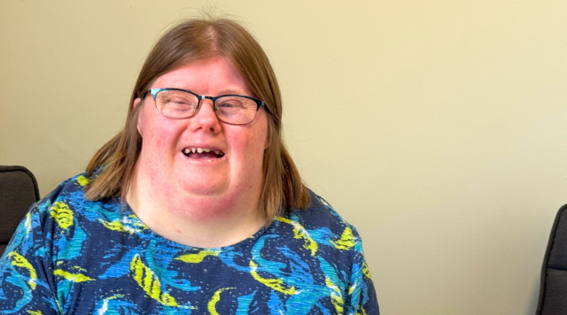 photo of female smiling